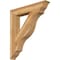 Ekena Millwork Funston Traditional Rough Sawn Bracket, Western Red Cedar, 6"W x 38"D x 42"H BKT06X38X42FST01RWR - alternate 1